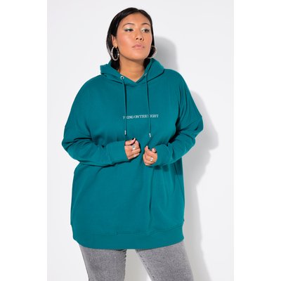 Sweat à capuche oversize. Message scintillant STUDIO UNTOLD