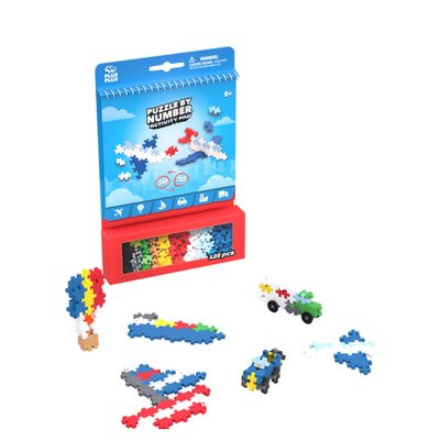 Plus-Plus Puzzle au numero - Transports - Kontiki PLUSPLUS