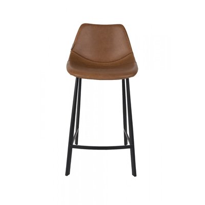 Tabouret de bar en simili cuir - FRANKY 65 DUTCHBONE