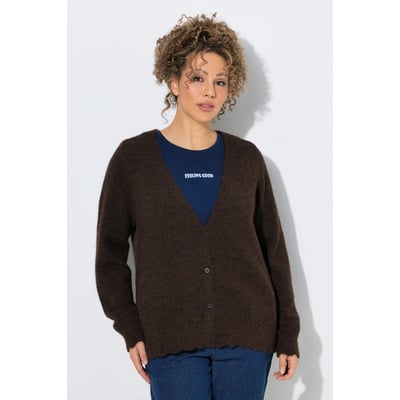 Cardigan manches longues et encolure en V ULLA POPKEN