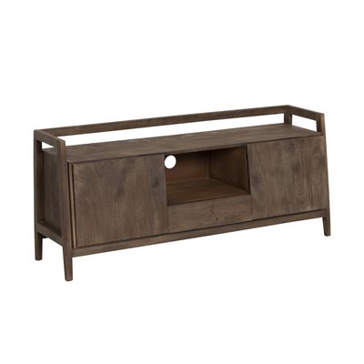 Meuble TV en bois de manguier marron  EMILE MADE IN MEUBLES 