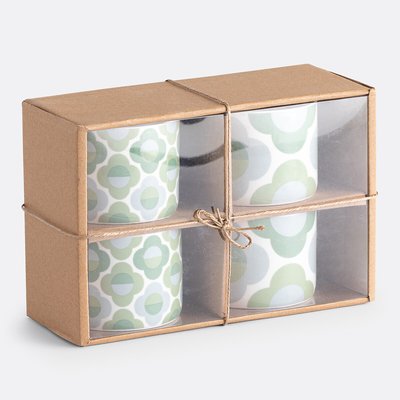 Set van 4 kopjes in porselein, Venty LA REDOUTE INTERIEURS