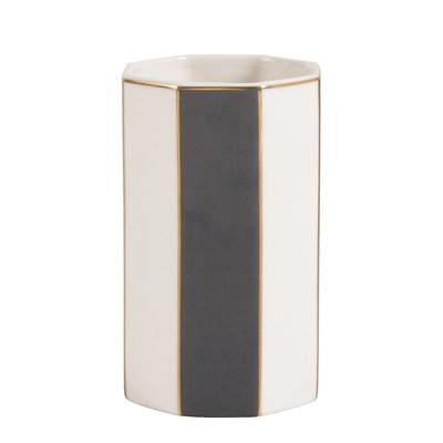 Verre de salle de bain - Gris MATHILDE M