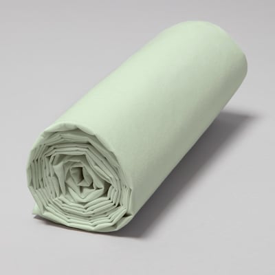 Drap housse percale de coton lavé 120 fils - 300TC PARIS COTTON & CO