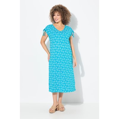Robe midi à fleurs, sans manches ULLA POPKEN