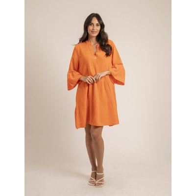 Robe Courte Gaze De Coton Iella DONA LISA