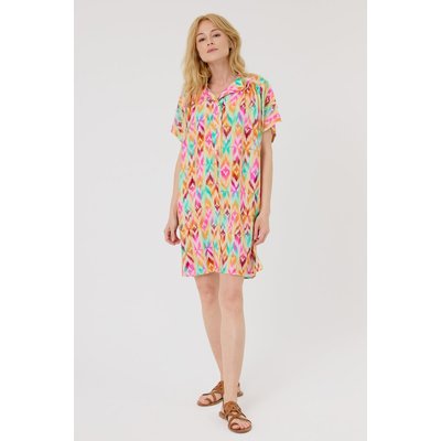 Robe mi-longue à coupe flatteuse et texture légère FADILA ARTLOVE