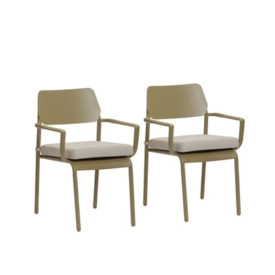 Fauteuil de jardin en aluminium et tissu  SARO BERAH GETAH