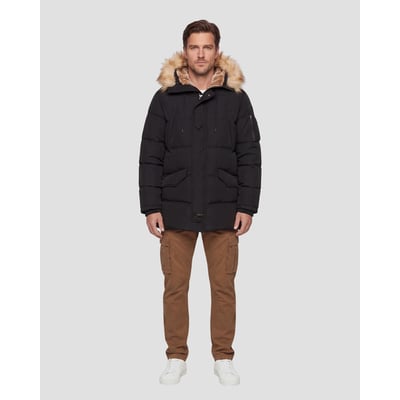 Parka à capuche avec imitation fourrure amovible SCHOTT