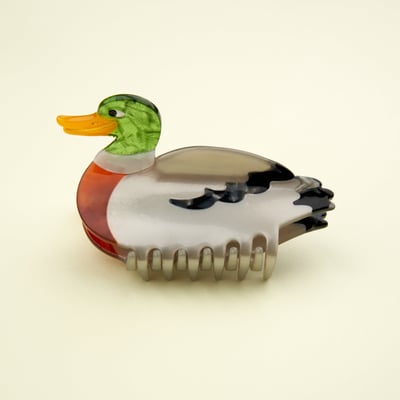 Pince à cheveux CANARD COUCOU SUZETTE