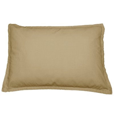 Lot de 2 taies d'oreiller en coton lavé biologique ORGANIKA SENSEI MAISON
