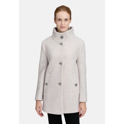 Manteau en laine à col montant BETTY BARCLAY