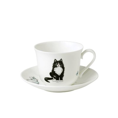 Déjeuner 45 cl et sous-tasse  s-CHATON ROY KIRKHAM