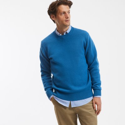 Rundhalspullover, Wolle, Grobstrick LA REDOUTE COLLECTIONS