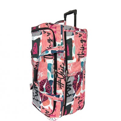 Sac de voyage avec roulettes 120L grand volume 76cm DAVID JONES