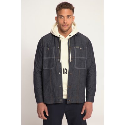 Surchemise en jean, manches longues STHUGE
