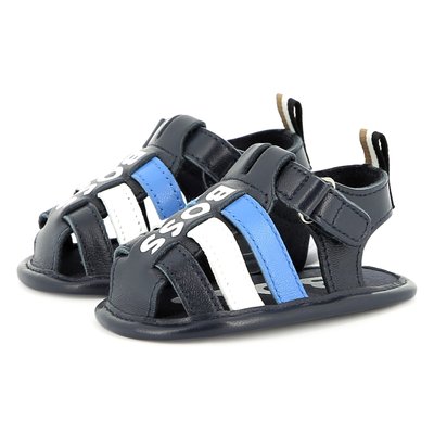 Sandalettes avec fermeture par bandes auto aggripa BOSS KIDSWEAR