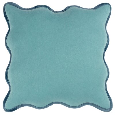 Wiggle Velvet Piped Filled Cushion 45x45cm HEYA HOME