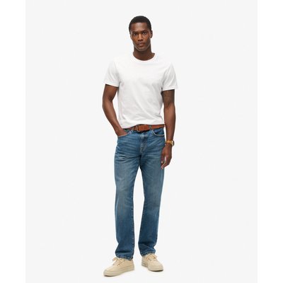 Jean droit slim Vintage en coton bio SUPERDRY