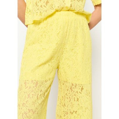 Pantalon large en dentelle LOLALIZA