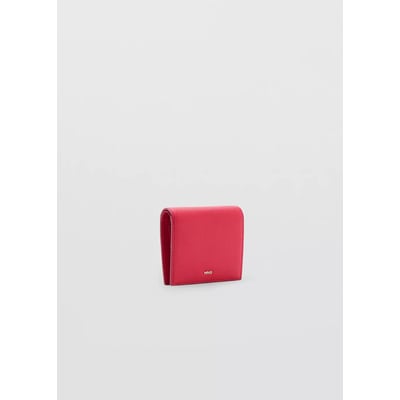 Portefeuille petit effet saffiano MANGO