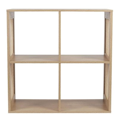 Etagère de rangement 4 cases Bali en cannage THE HOME DECO FACTORY