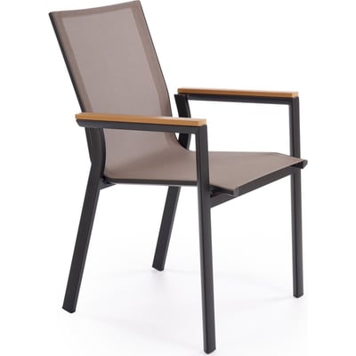 Chaise de jardin empilable en aluminium RECOLLECTION