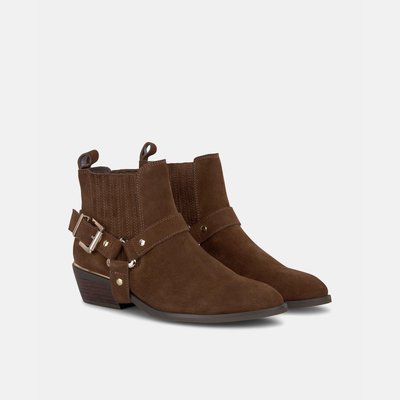 Bottines en cuir avec boucle ALMA EN PENA