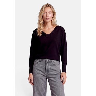 Pull-over en maille à manches chauve-souris ZERO