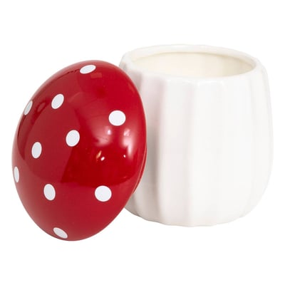 Bougie parfumée champignon céramique 150 g FEERIC LIGHTS & CHRISTMAS