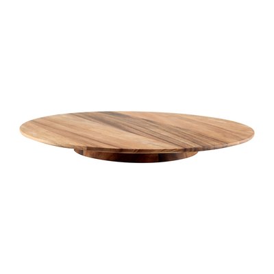 Plateau tournant 36 cm en acacia T ET G WOODWARE