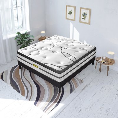 Ensemble sommier et Matelas Ressorts CONCORDE MAISON AUBERTIN