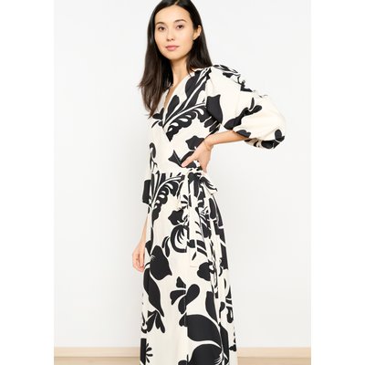 Robe cache-coeur à imprimé fleuri LOLALIZA