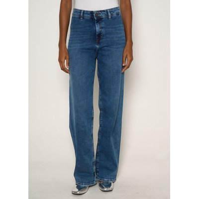Jean large taille haute sans coutures SUD EXPRESS