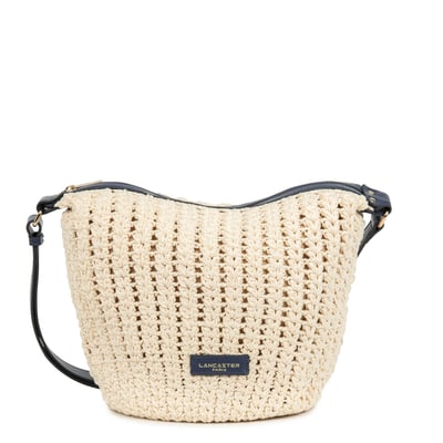 Grand sac seau TRESSÉ COTON LANCASTER