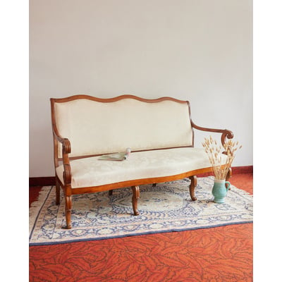 Banquette en bois Martine N°165 - Bon état DEBONGOUT