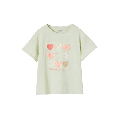 T-shirt animation relief et détails irisés VERTBAUDET