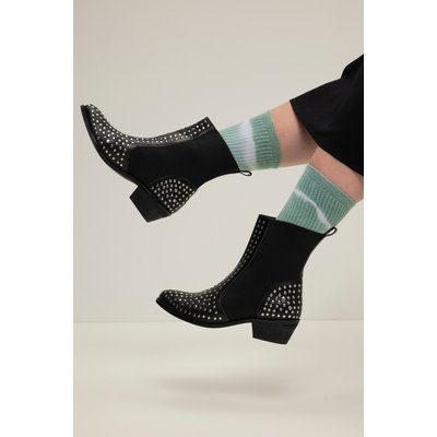 Bottines de cowboy en cuir. Rivets fantaisie STUDIO UNTOLD