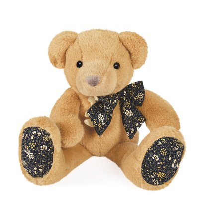 Peluche ours marron clair 25 cm HO3123 HISTOIRE D'OURS