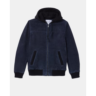 Veste en cuir DJIBRIL SUEDE CHEVIGNON