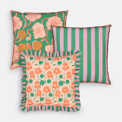 Capa de almofada 45 x 45 cm, MARLES LA REDOUTE INTERIEURS