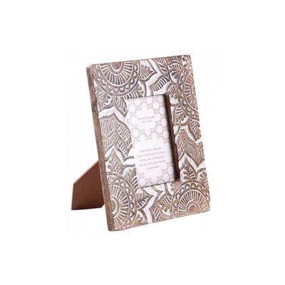 Cadre photo en manguier Mandala Pour photo 10 x 15 cm AUBRY GASPARD