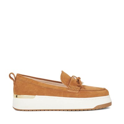 Mocassins décontractés à plateforme en cuir - GLIDE DUNE LONDON