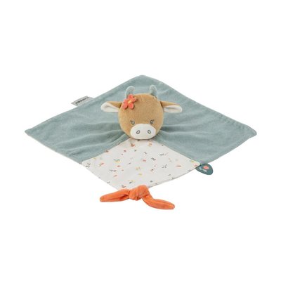 Doudou plat Mila la vache NATTOU