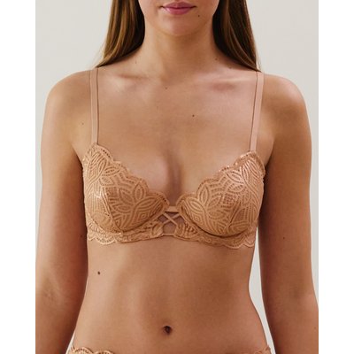 Soutien-gorge corbeille en dentelle chair DAILIZ UNDIZ