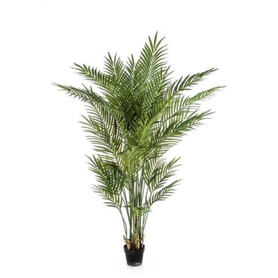 Palmier Areca artificiel en pot H 170 cm Vert ARTIFICIELLES