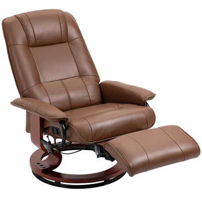 Fauteuil inclinable Revêtement synthétique HOMCOM