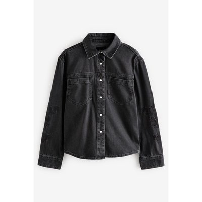 Veste en jean brodée NEXT