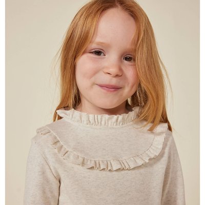 T-shirt en coton à manches longues PETIT BATEAU