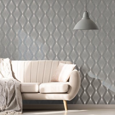 Papier peint Guirlandes chandelier Marquise Geo BOUTIQUE